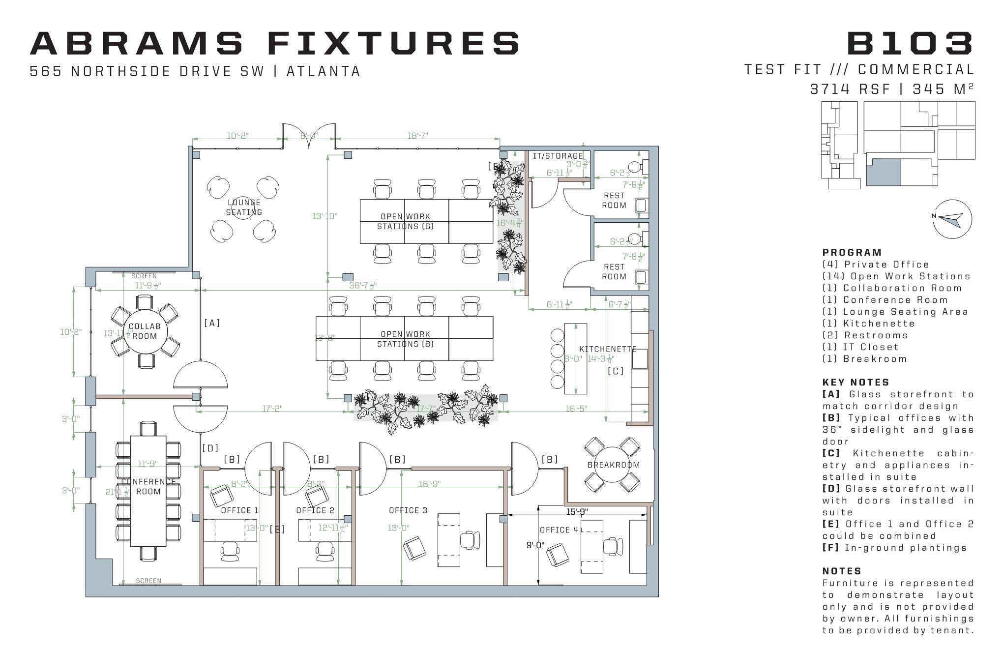 565 Northside Dr, Atlanta, GA for lease Floor Plan- Image 1 of 10