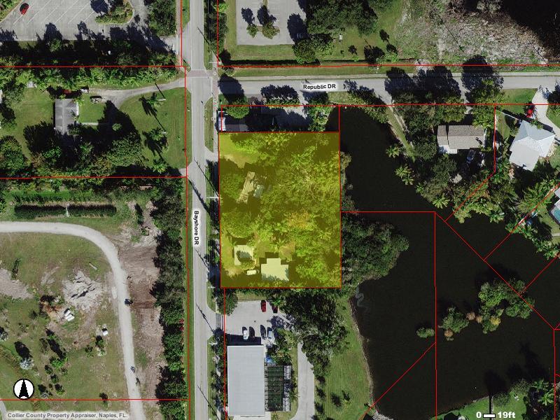6025 Bayshore Dr, Naples, FL à vendre Aérien- Image 1 de 2