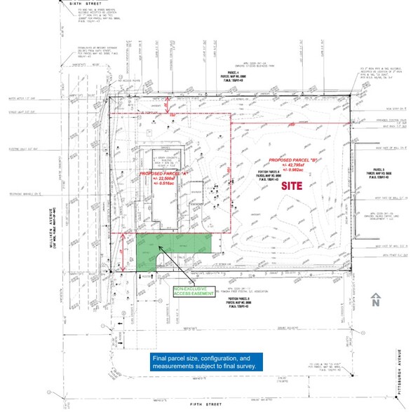 9415 Milliken Ave, Rancho Cucamonga, CA à vendre - Plan de site - Image 2 de 3