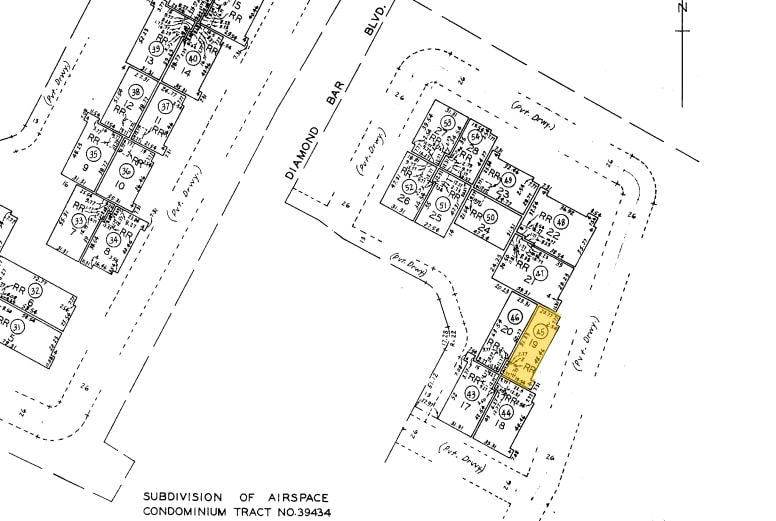 706 N Diamond Bar Blvd, Diamond Bar, CA for sale - Plat Map - Image 3 of 6