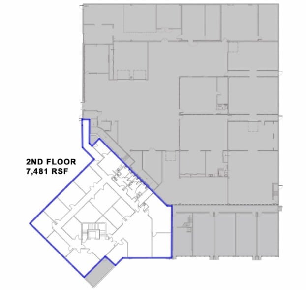 6955 NW 52nd St, Miami, FL for lease - Floor Plan - Image 2 of 4