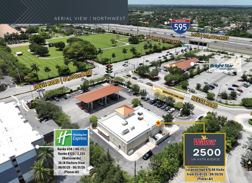 2500 SW 64th Ave, Davie, FL for sale - Aerial - Image 3 of 7