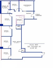 211 Fulton St, Peoria, IL for lease Floor Plan- Image 1 of 2