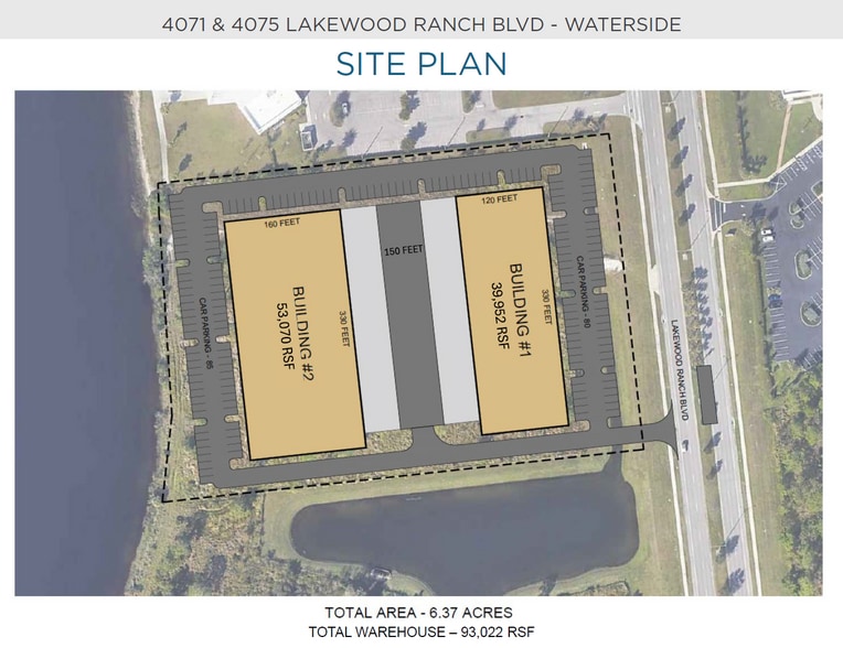 4071 Lakewood Ranch Blvd N, Lakewood Ranch, FL for lease - Site Plan - Image 3 of 3