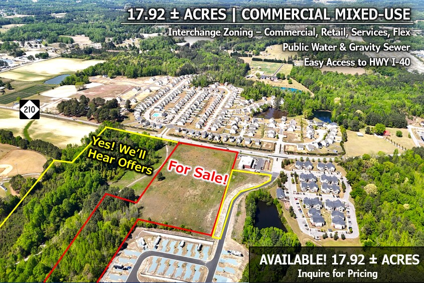 12863 NC 210 Hwy, Benson, NC à vendre - Photo du bâtiment - Image 1 de 5