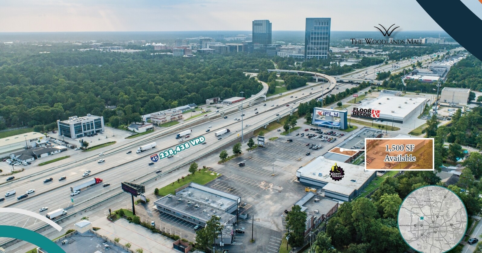 26824-26850 IH-45 Fwy, Spring, TX for lease Building Photo- Image 1 of 3