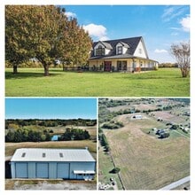 1150 Platter Cutoff Rd, Calera, OK - AERIAL  map view - Image1