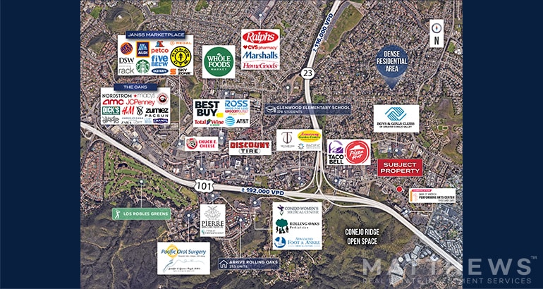 1861-1883 E Thousand Oaks Blvd, Thousand Oaks, CA à louer - Photo du bâtiment - Image 3 de 4