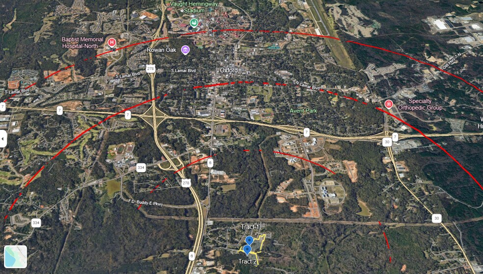 Cannon Rd Rd, Oxford, MS à vendre - Photo principale - Image 3 de 6