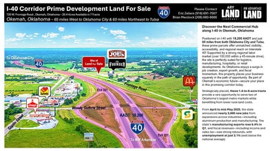 700 W Frontage Rd, Okemah, OK - Aerial  map view - Image1