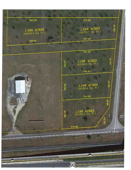 00 00 East 18th Street St, Hondo, TX à vendre - Aérien - Image 2 de 5