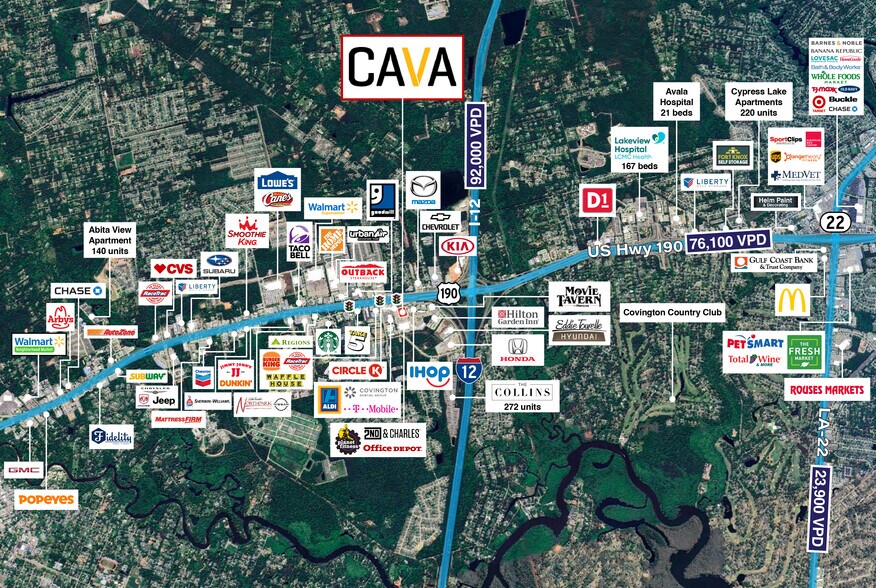 401 US-190, Covington, LA à vendre - Photo du bâtiment - Image 2 de 6