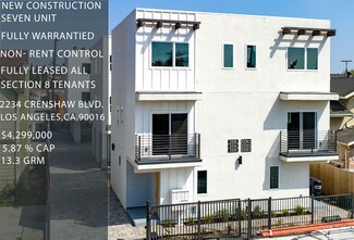 Plus de détails pour 2234 Crenshaw Blvd, Los Angeles, CA - Multi-résidentiel à vendre