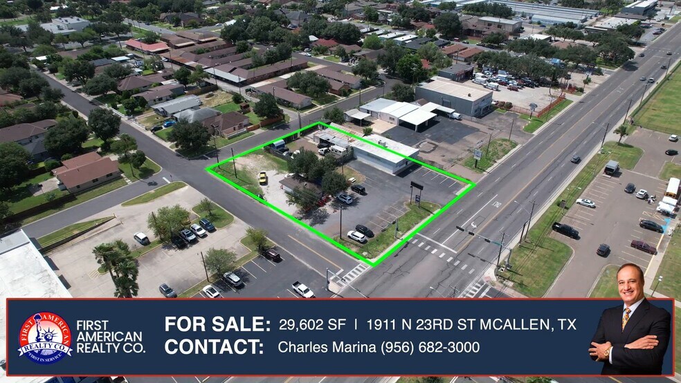 1911 N 23rd St, McAllen, TX à vendre - Vidéo sur l’inscription commerciale - Image 1 de 2