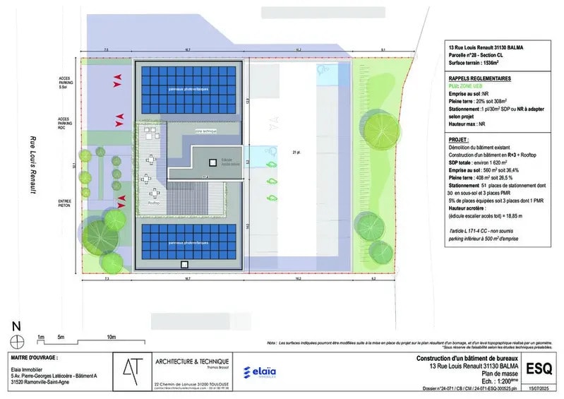 Industriel dans Balma à vendre - Plan d’étage - Image 2 de 9