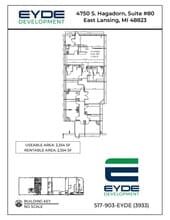 4790 S Hagadorn Rd, East Lansing, MI for lease Site Plan- Image 1 of 1