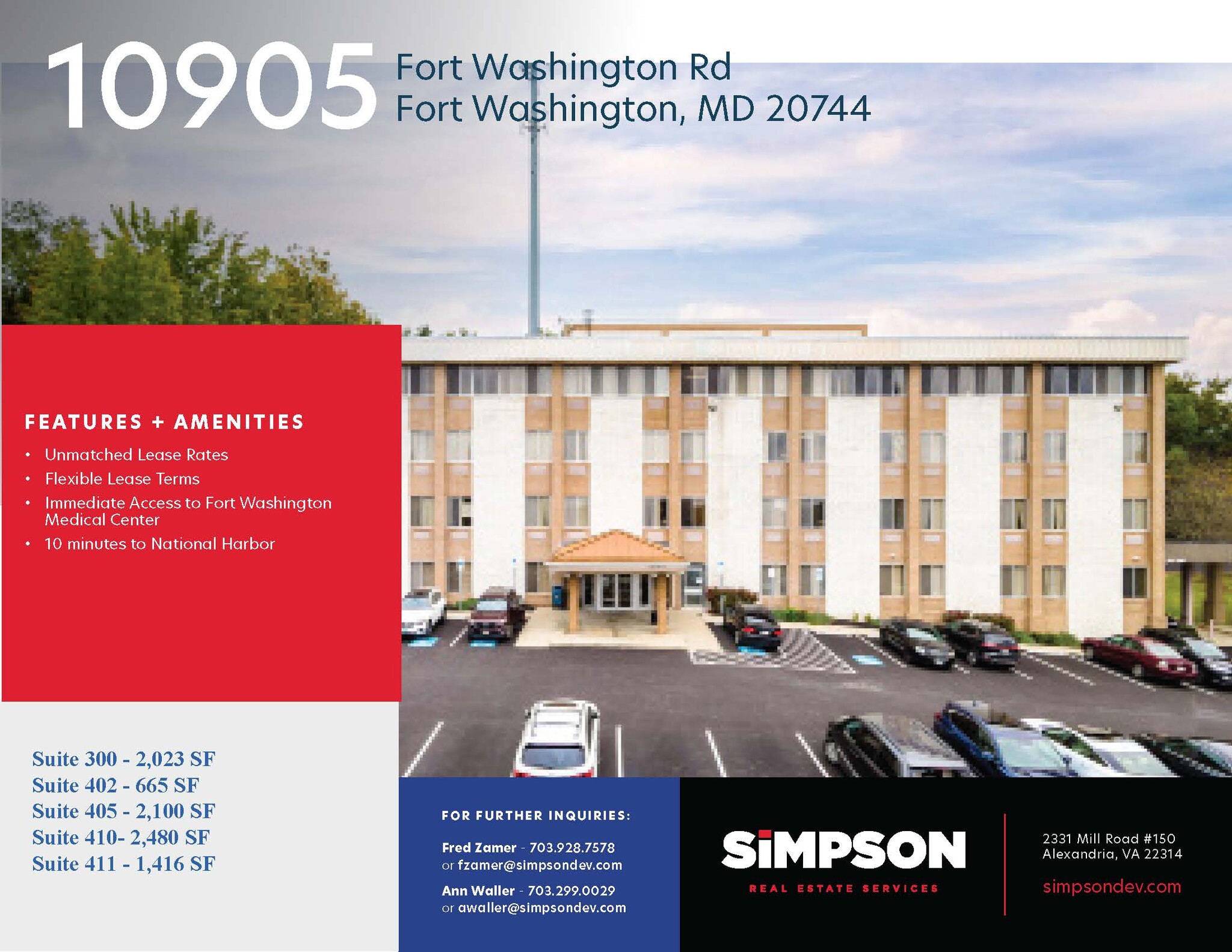 10905 Fort Washington Rd, Fort Washington, MD for lease Primary Photo- Image 1 of 9