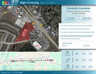 More details for 910 W 11th St, Elgin, TX - Retail for Lease