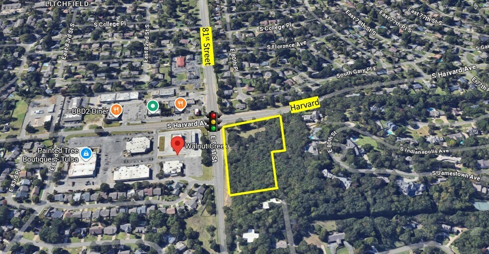 E 81st St & S Harvard Ave, Tulsa, OK à vendre - Photo du bâtiment - Image 2 de 27