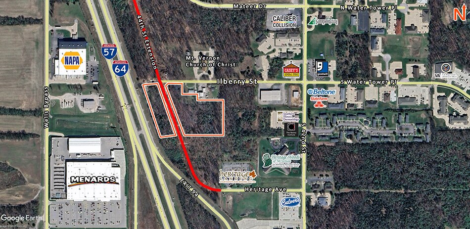 4515 Ilberry Rd, Mount Vernon, IL à vendre - Photo du bâtiment - Image 1 de 3