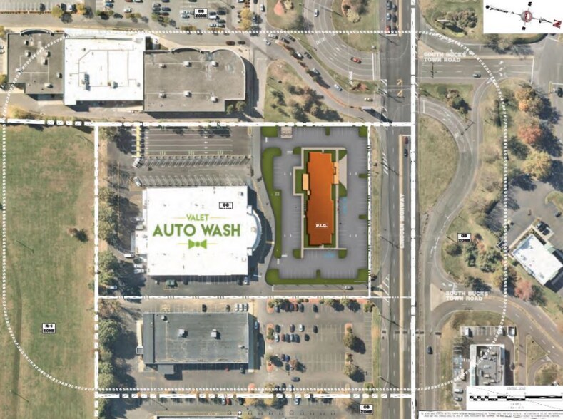 2345 Lincoln Hwy, Langhorne, PA for sale - Site Plan - Image 1 of 4