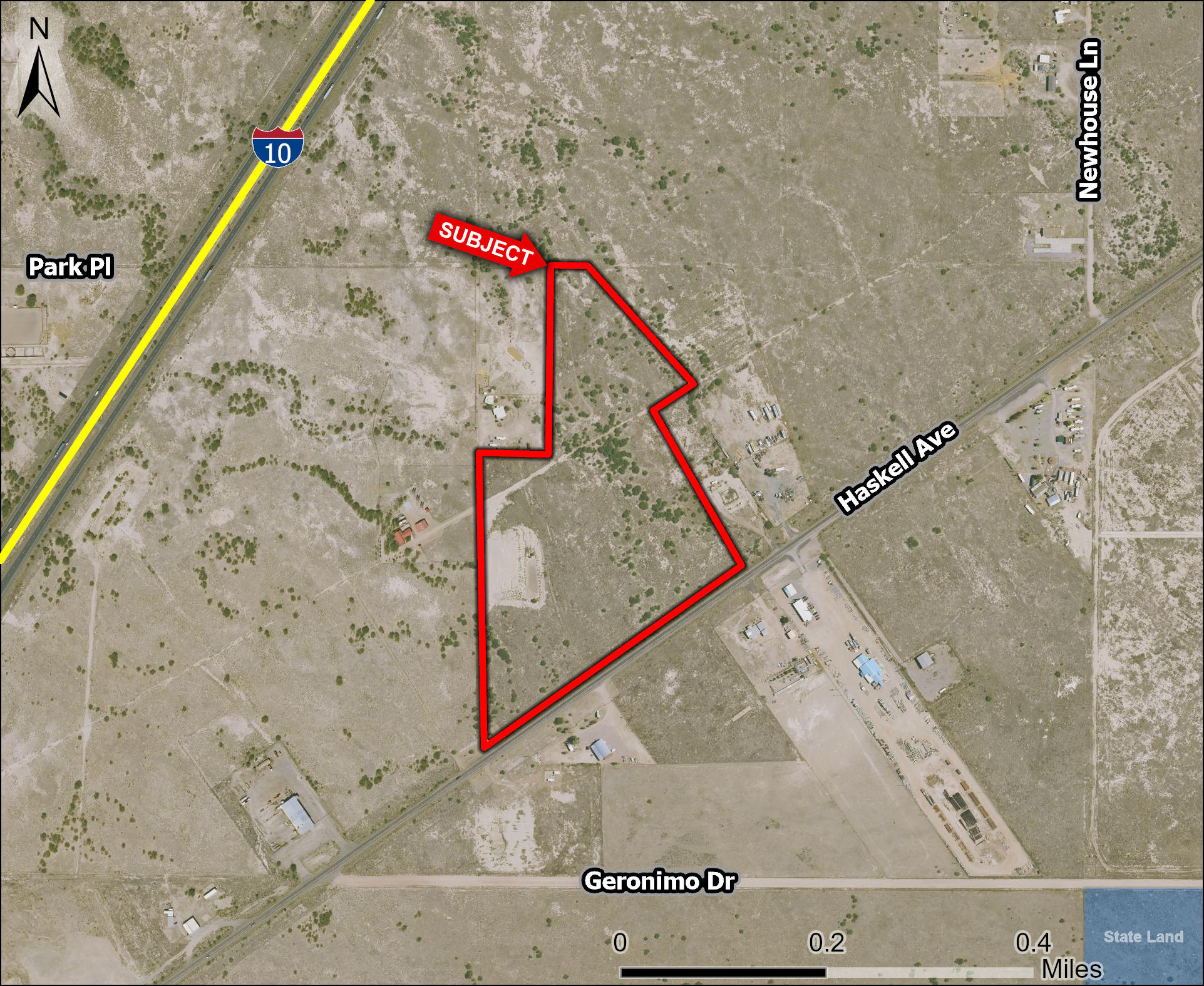 2054 Haskell Avenue, Willcox, AZ à vendre Aérien- Image 1 de 5