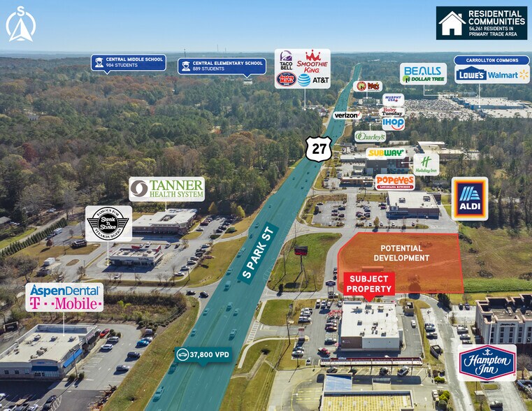 1435 S Highway 27, Carrollton, GA à louer - Photo du bâtiment - Image 3 de 14