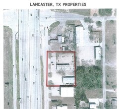 3436 N Interstate 35 E, Lancaster, TX - Aerial  map view