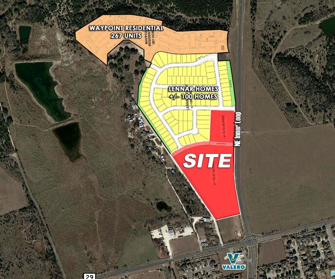 Inner Loop & Hwy 29, Georgetown, TX à vendre - Photo du bâtiment - Image 2 de 4