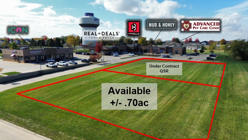Greenhill Road & Algonquin Drive, Cedar Falls, IA à vendre - Photo du bâtiment - Image 3 de 4