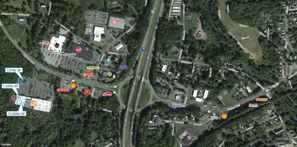 254-280 Mohawk Trl, Greenfield, MA à louer - Aérien - Image 3 de 16