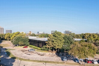 1345 River Bend Dr, Dallas, TX - AERIAL  map view