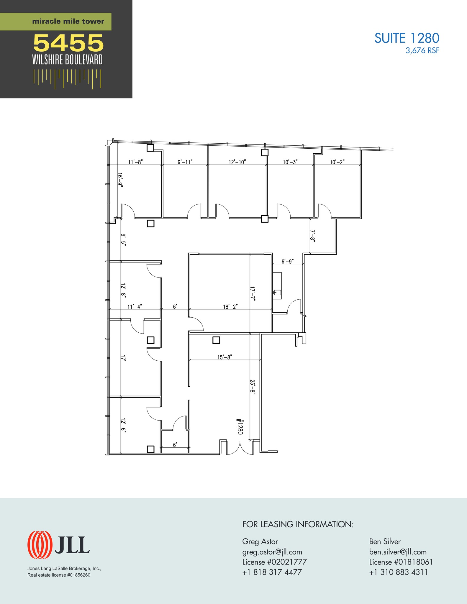 5455 Wilshire Blvd, Los Angeles, CA à louer Plan de site- Image 1 de 1