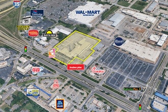 2505 W Main St, Norman, OK - Aerial  map view