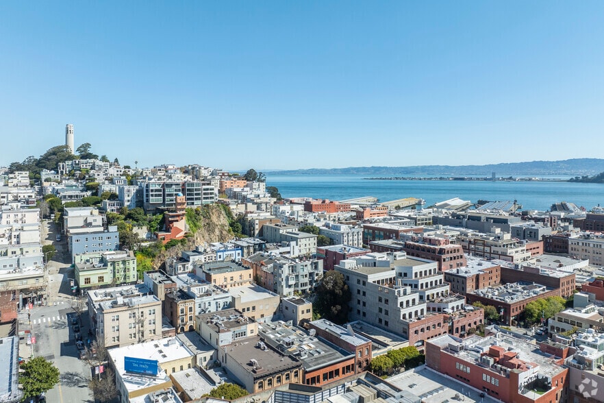 536 Pacific Ave, San Francisco, CA à louer - Aérien - Image 2 de 5