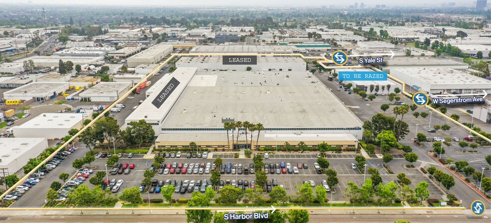 2721 S Harbor Blvd, Santa Ana, CA for lease - Aerial - Image 3 of 9