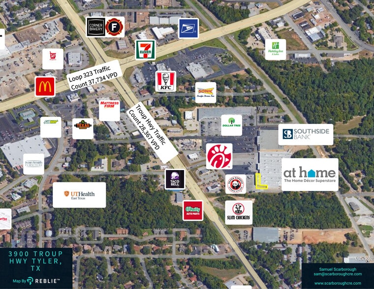 3900 Troup Hwy, Tyler, TX for lease - Building Photo - Image 2 of 13