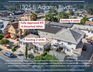 More details for 1323 E Adams Blvd, Los Angeles, CA - Multifamily for Sale