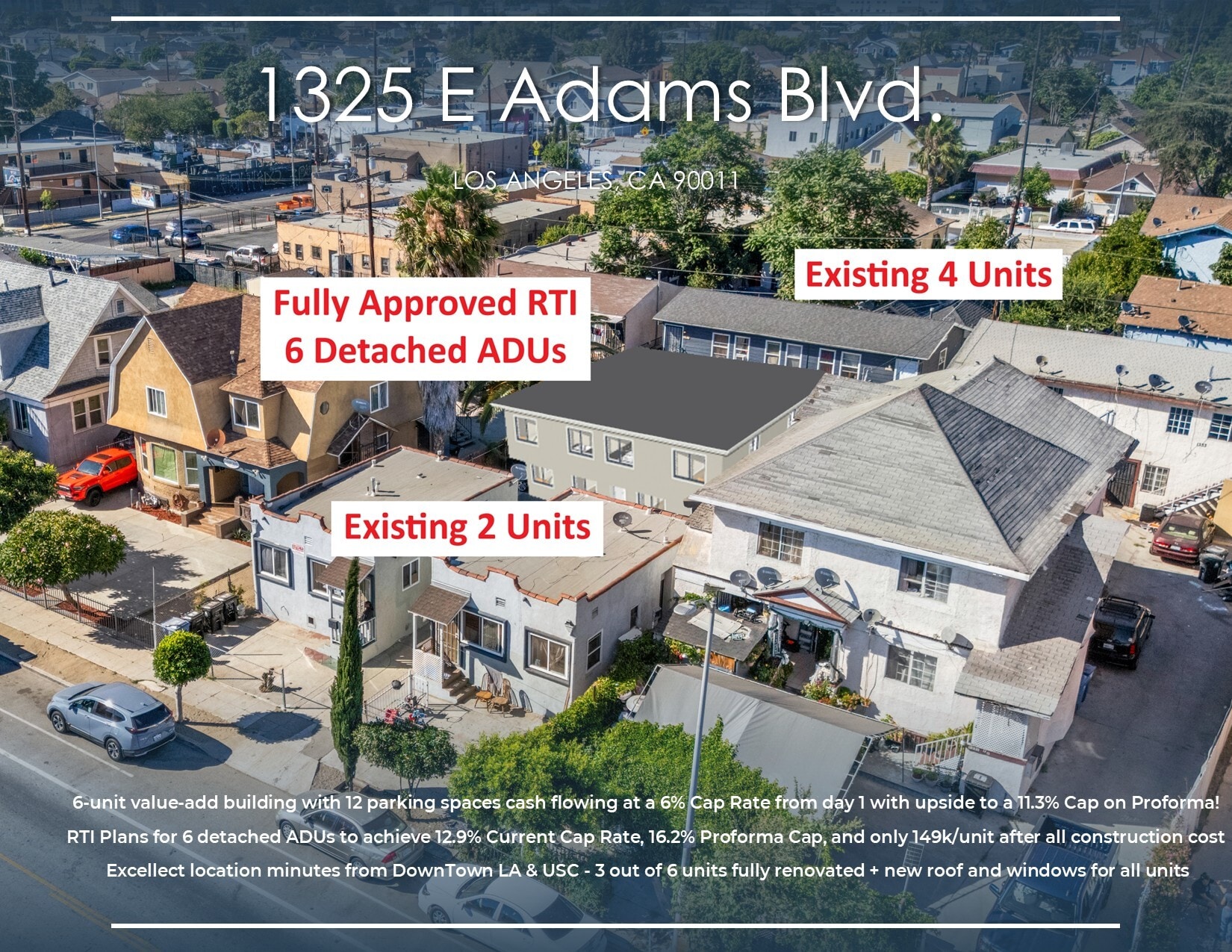 1323 E Adams Blvd, Los Angeles, CA for sale Primary Photo- Image 1 of 25