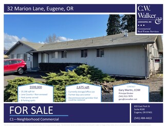 More details for 32 Marion Ln, Eugene, OR - Office for Sale