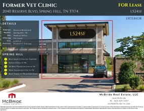 2040 Reserve Blvd, Spring Hill, TN à louer Photo intérieure- Image 1 de 4