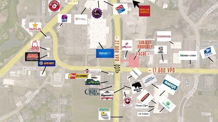 45 E 1200 S, Logan, UT à vendre - Aérien - Image 3 de 6