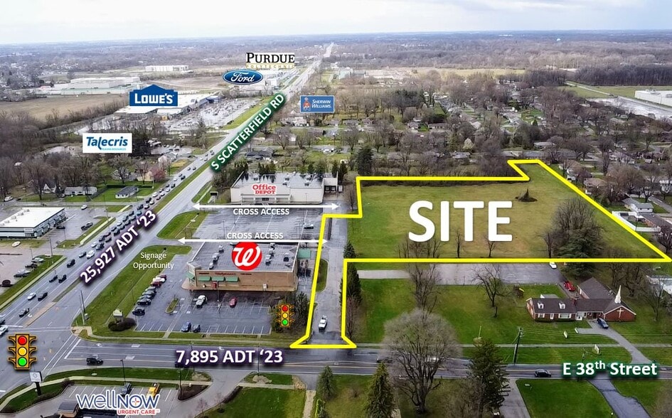S Scatterfield Rd, Anderson, IN for sale - Building Photo - Image 3 of 7
