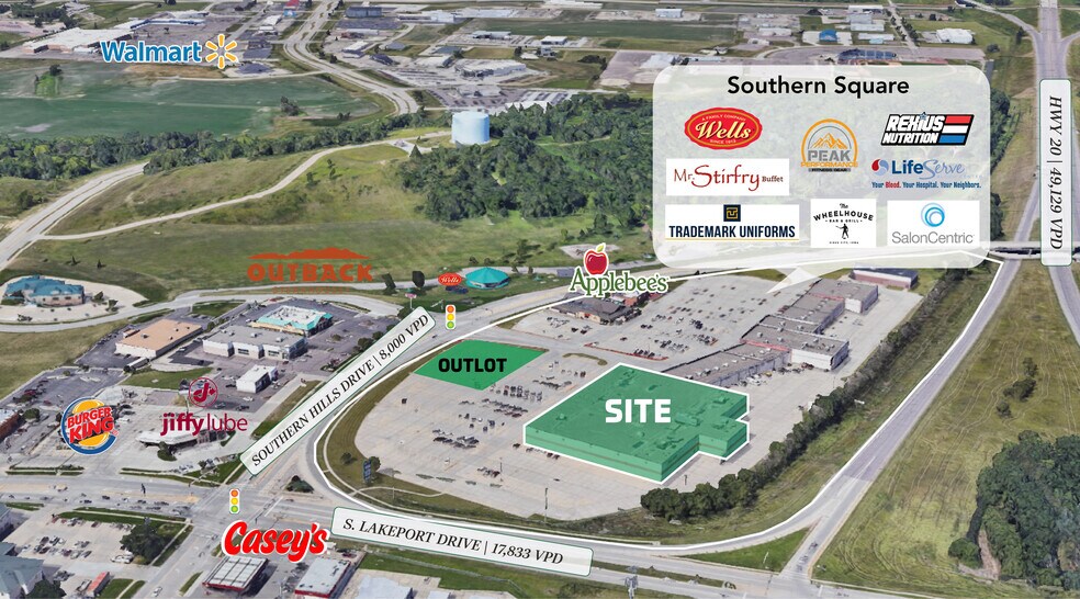 4501 Southern Hills Dr, Sioux City, IA à vendre - Photo du bâtiment - Image 2 de 3