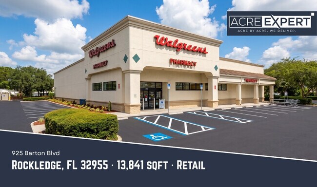 More details for 925 Barton Blvd, Rockledge, FL - Retail for Sale
