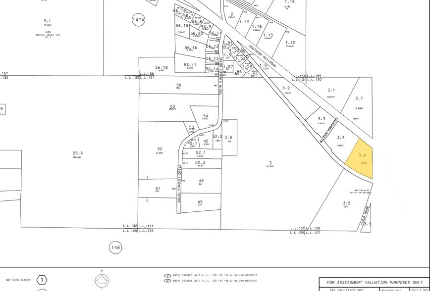 6965 Highway 42, Locust Grove, GA à louer - Plan cadastral - Image 3 de 4