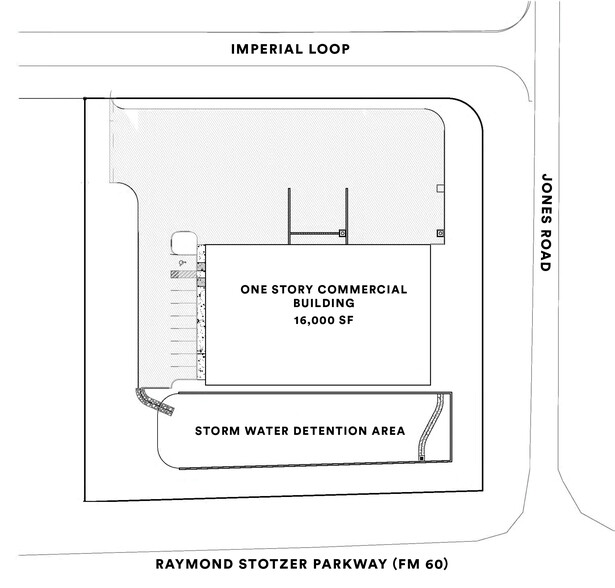 5881 Imperial Loop, College Station, TX à louer - Plan de site - Image 2 de 8