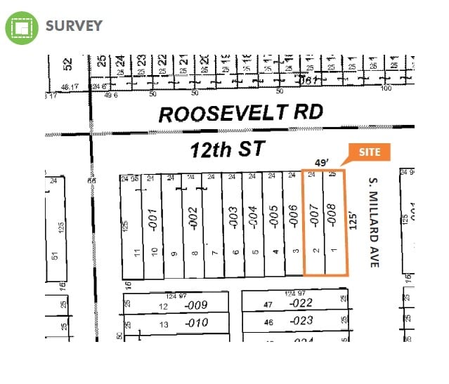 3635 W Roosevelt Rd, Chicago, IL for sale - Site Plan - Image 3 of 3
