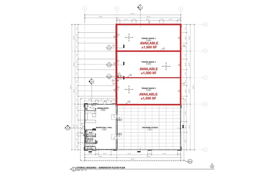 6037 N Ten Mile Rd, Meridian, ID for lease - Floor Plan - Image 2 of 6