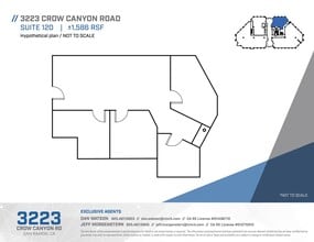 3223 Crow Canyon Rd, San Ramon, CA à louer Plan d’étage- Image 1 de 1